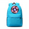 Рюкзак Первый мститель (Captain America) голубой №5