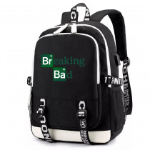 Рюкзак Во все тяжкие (Breaking Bad) черный с USB-портом №5