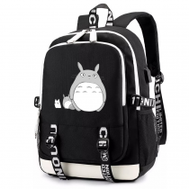 Рюкзак Тоторо (Totoro) черный с USB-портом №1