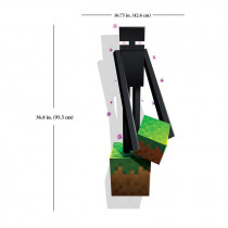 Наклейка на стену Minecraft Enderman Sticker 50см х 70см