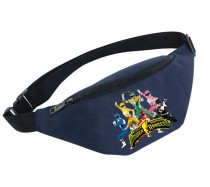 Поясная сумка Могучие рейнджеры синяя №1