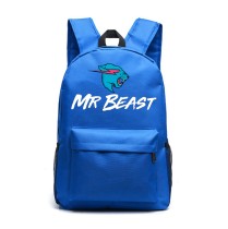 Рюкзак Мистер Бист (MrBeast) синий №2