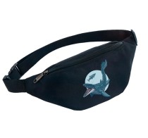 Поясная сумка Динозавры (Jurassic Park) черная №4