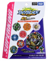 Набор волчков BEYBLADE  «Рандом Бустер Проклятие Сатаны» - Random Booster Curse Satan (8 шт.)