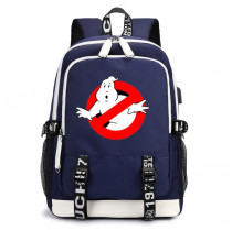 Рюкзак Охотники за привидениями (Ghostbusters) синий с USB-портом №3