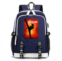 Рюкзак Каратэ пацан (Karate Kid) синий с USB-портом №4