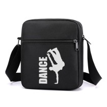 Сумка через плечо Брейкданс (Breakdance) черная №6