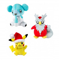 Плюшевая игрушка Покемон XMAS от Tomy 20 см.