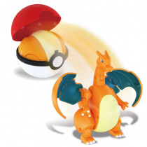 Игрушка покебол с Чаризардом - pokemon Charizard