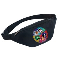 Поясная сумка Юные титаны (Teen Titans GO) черная №2