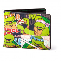 Кошелек Черепашки Ниндзя - Retro Vintage Classic Turtles Bi-fold Wallet