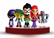 Набор игрушек «Юные Титаны» 6 шт. - Teen Titans