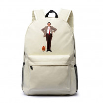 Рюкзак Мистер Бин (Mr. Bean) белый №1