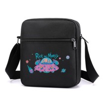 Сумка через плечо Рик и Морти (Rick and Morty) черная №1