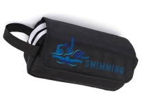 Пенал с логотипом Плавание (Swimming) чёрный №2