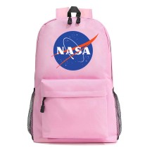 Рюкзак с логотипом Наса (NASA) розовый №1