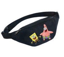 Поясная сумка Губка Боб (Sponge Bob) черная №3