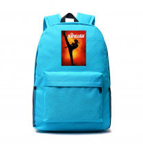 Рюкзак Каратэ пацан (Karate Kid) голубой №4