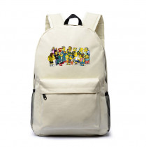 Рюкзак Персонажи Симпсонов (The Simpsons) белый №6