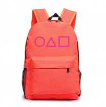 Рюкзак Игра в кальмара оранжевый №1