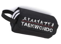 Пенал с логотипом Тхеквондо (Takewondo) чёрный №1