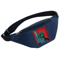 Поясная сумка Друзья (Friends) синяя №4