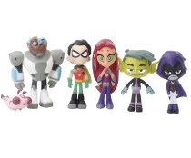 Набор мини фигурок Юные Титаны - Teen Titans 6 шт