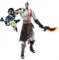 Фигурка Кратос с головой Медузы Горгона - Kratos Medusa Head