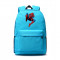 Рюкзак Человек паук (Spider man) голубой №3