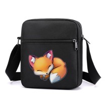 Сумка через плечо Лисой (FOX) черная №1