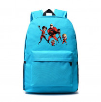 Рюкзак Супер семейка голубой №1