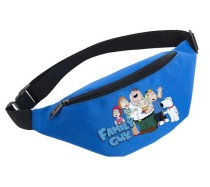 Поясная сумка Гриффины (Family Guy) голубая №1