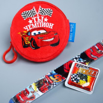 Набор часы и кошелек "Время побед!", Тачки