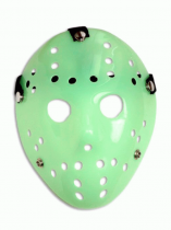 Маска "Джейсон Вурхиз" - Пятница 13-е (25 см. Зеленая)