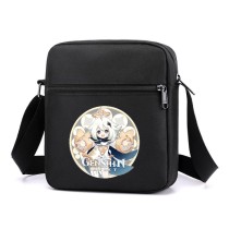 Сумка через плечо Геншин Импакт (Genshin Impact) черная №2