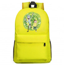 Рюкзак Рик и Морти желтый №6