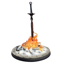 Светящийся костёр из игры Dark souls - Bonfire