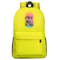 Рюкзак Капибара (Capybara) желтый №1