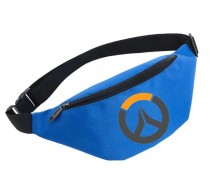 Поясная сумка Овервотч (Overwatch) голубая №1