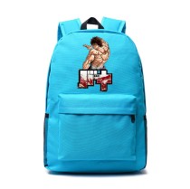 Рюкзак Боец Баки (Baki Grappler) голубой №2