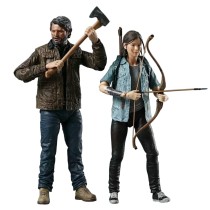 Набор подвижных фигурок Элли и Джоэл - The last of us