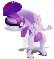 Игрушка покебол Мьюту - pokemon Mewtwo
