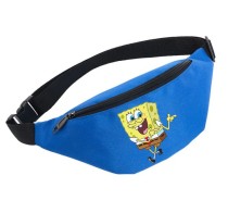Поясная сумка Губка Боб (Sponge Bob) голубая №5