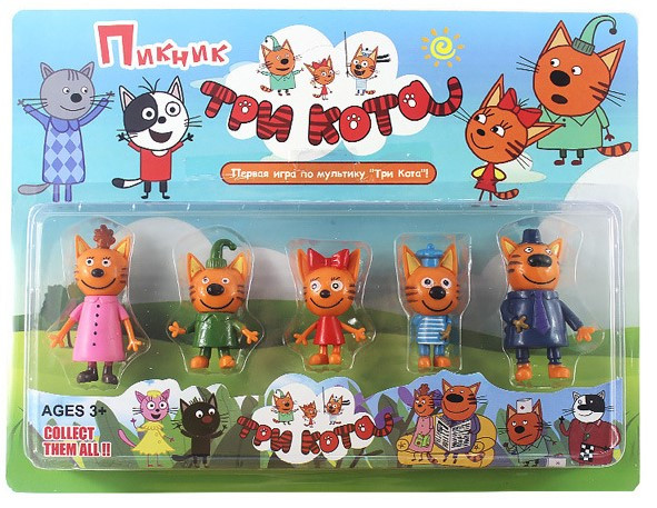 Фигурки три кота
