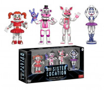 Набор фигурок Пять ночей у Фредди (ФНАФ) - Sister Location FNAF