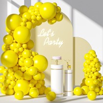 Большой набор воздушных шаров (110шт желтый)
