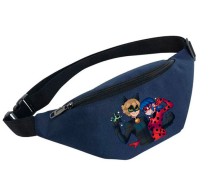 Поясная сумка Леди Баг (Lady Bug) синяя №1