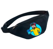 Поясная сумка Во все тяжкие (Breaking Bad) черная №2
