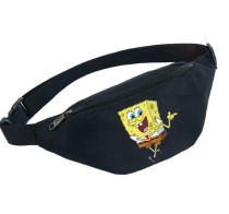 Поясная сумка Губка Боб (Sponge Bob) черная №5