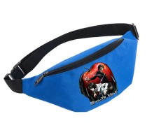 Поясная сумка Тетрадь смерти голубая №2